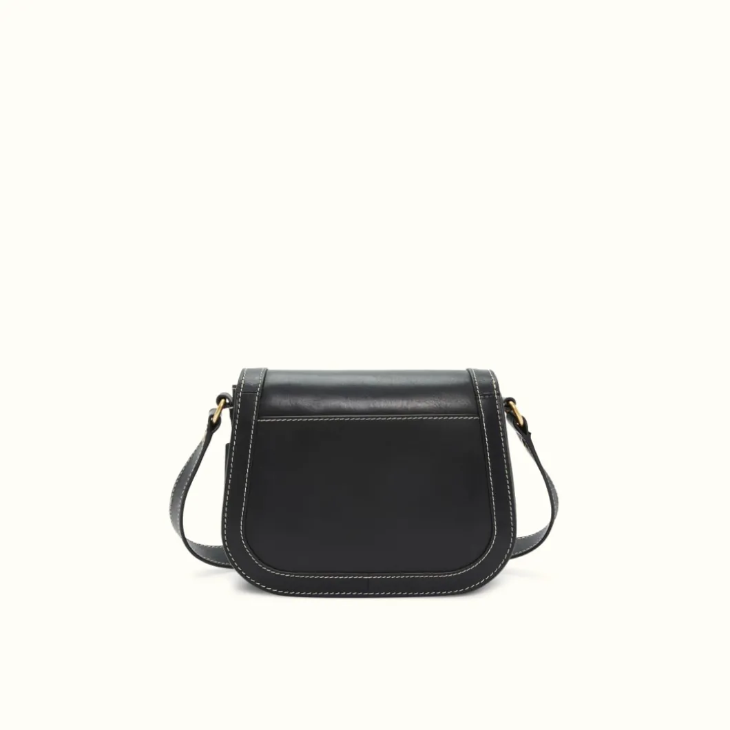 R.M. Williams Ranger Saddle Bag Ebony Flash Sale