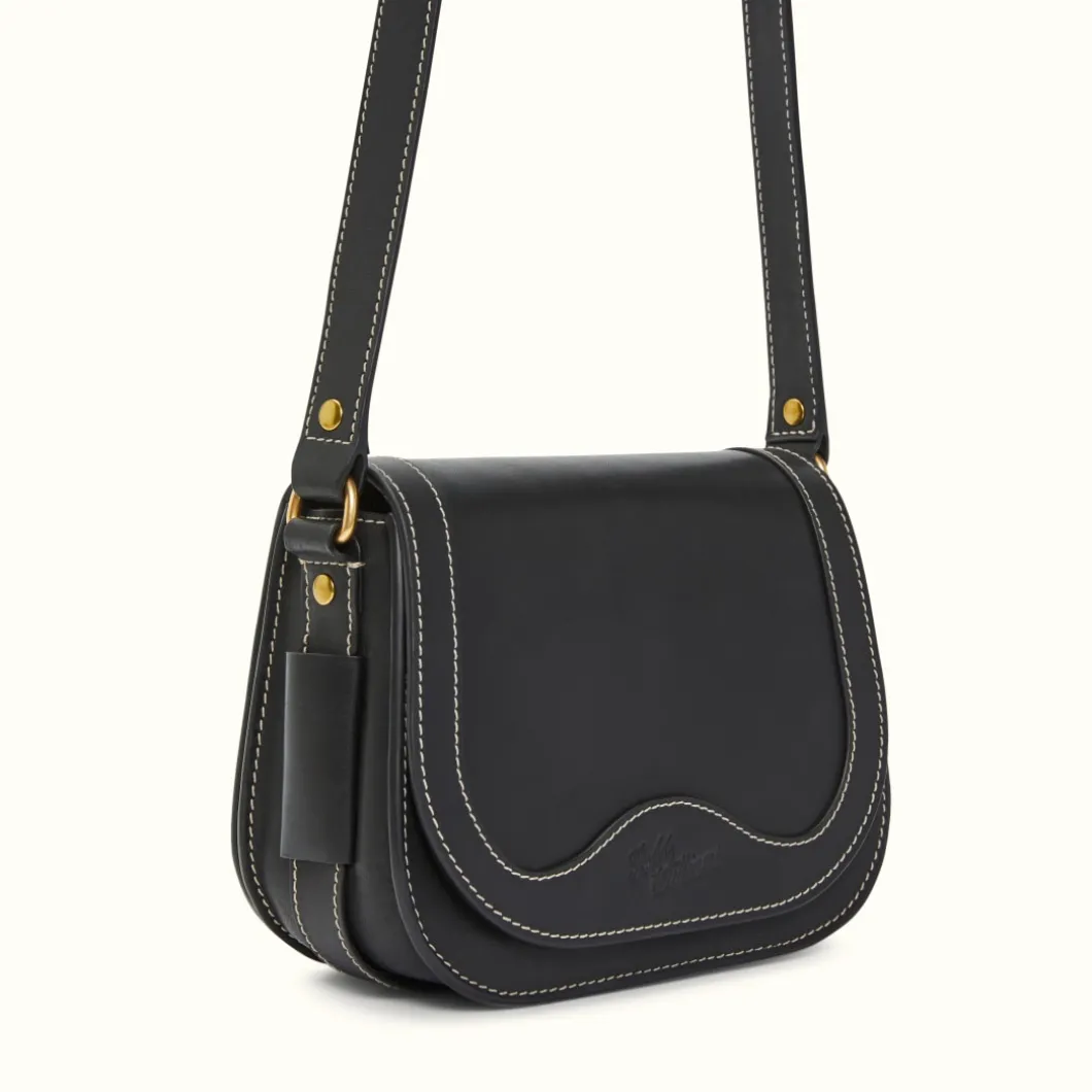 R.M. Williams Ranger Saddle Bag Ebony Flash Sale