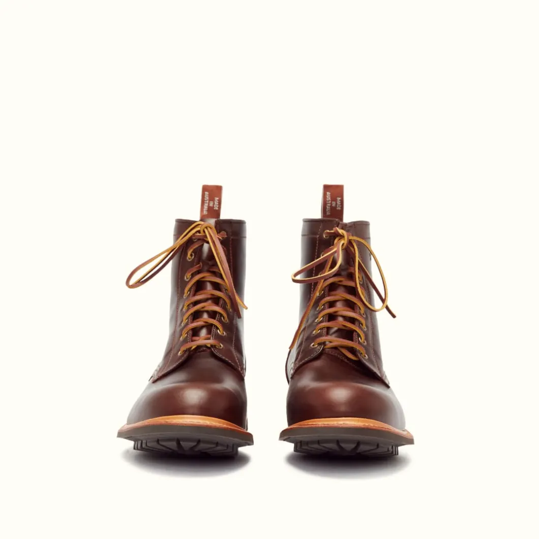 R.M. Williams Rigger Commando Boot Dark Brown Cheap