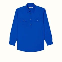 R.M. Williams R.M.W Angus Shirt Royal Clearance