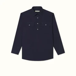 R.M. Williams R.M.W Angus Shirt Navy Discount