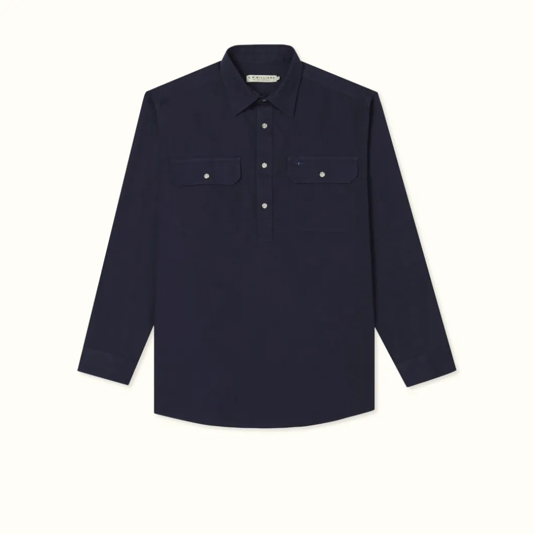 R.M. Williams R.M.W Angus Shirt Navy Discount