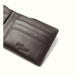 R.M. Williams R.M.W City Slim Bi-Fold Chocolate Clearance