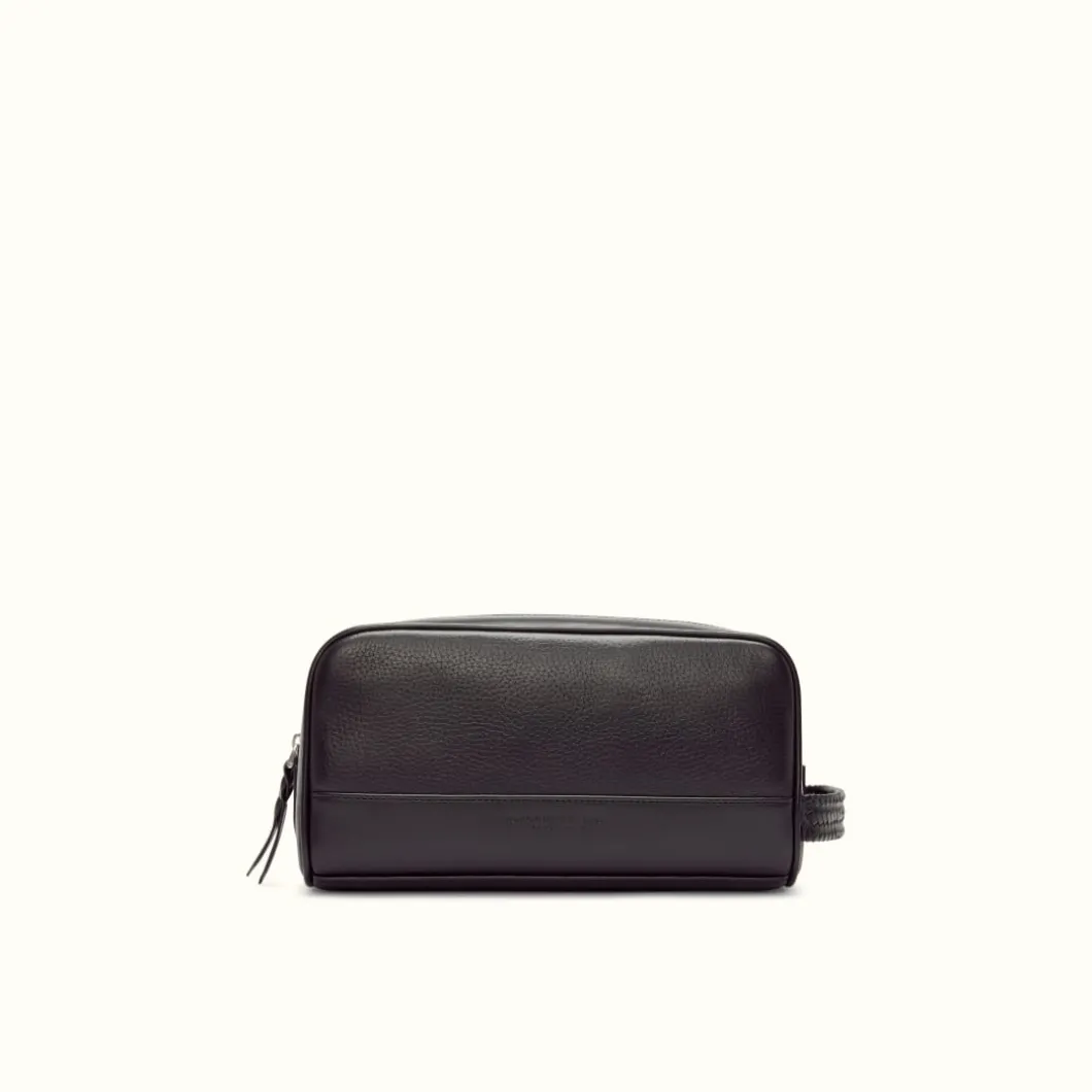 R.M. Williams R.M.W City Washbag Black New