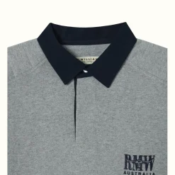 R.M. Williams R.M.W Classic Rugby Grey Navy Outlet