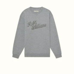 R.M. Williams R.M.W Script Crew Neck Grey Marle Sale