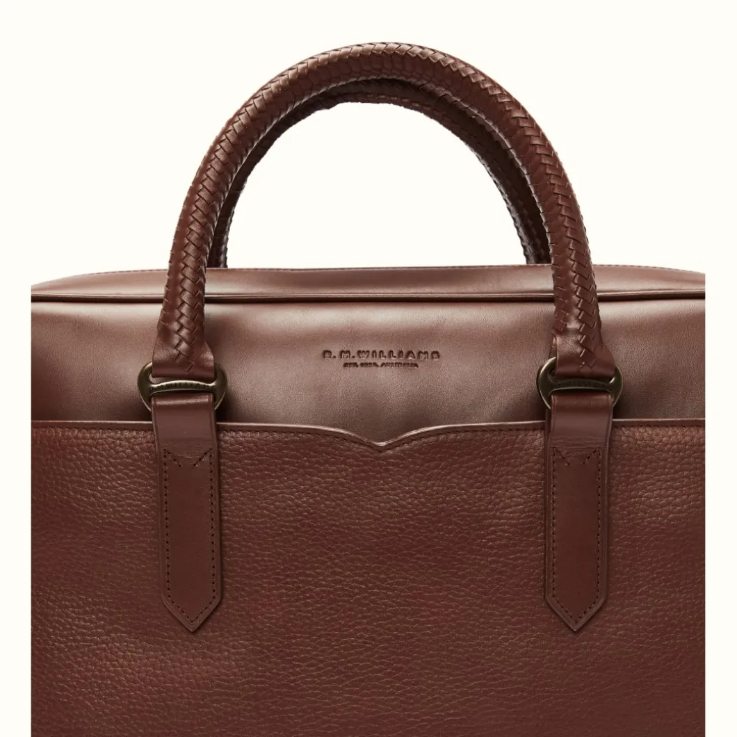 R.M. Williams R.M.Williams Briefcase whiskey Flash Sale