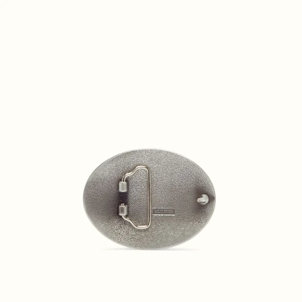 R.M. Williams R.M.Williams Logo Buckle Silver Gold New