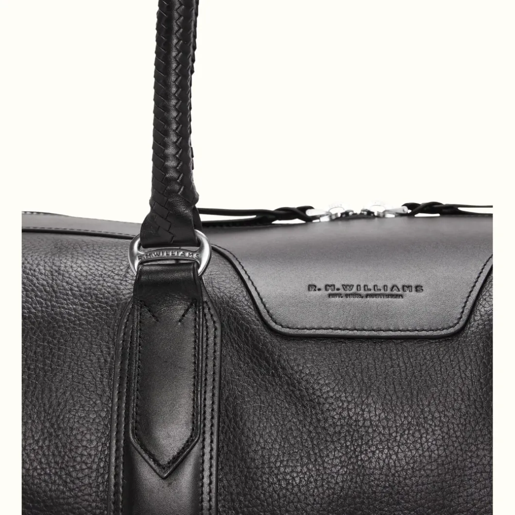R.M. Williams R.M.Williams Overnight Bag Black Discount