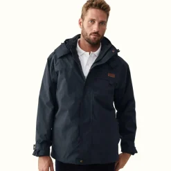 R.M. Williams Rockley Jacket Navy Ironbark Best