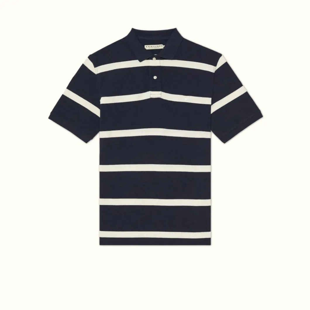 R.M. Williams Rod Polo Navy Cream Outlet