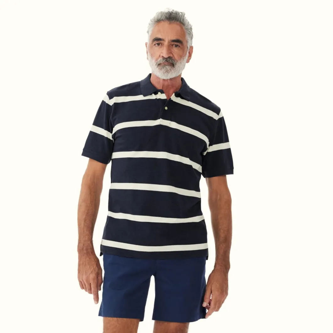 R.M. Williams Rod Polo Navy Cream Outlet