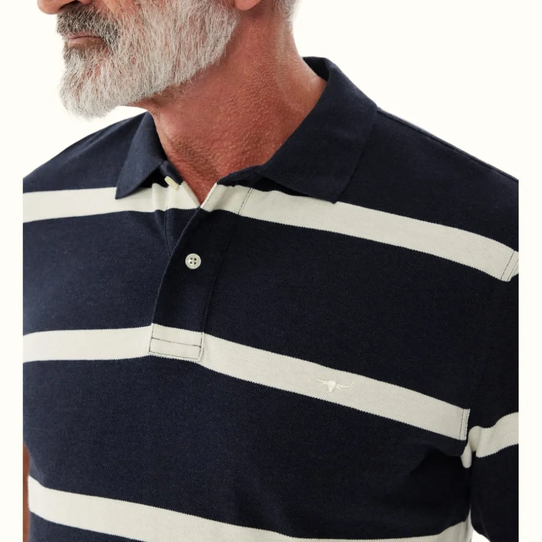 R.M. Williams Rod Polo Navy Cream Outlet