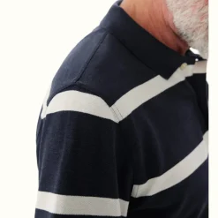 R.M. Williams Rod Polo Navy Cream Outlet