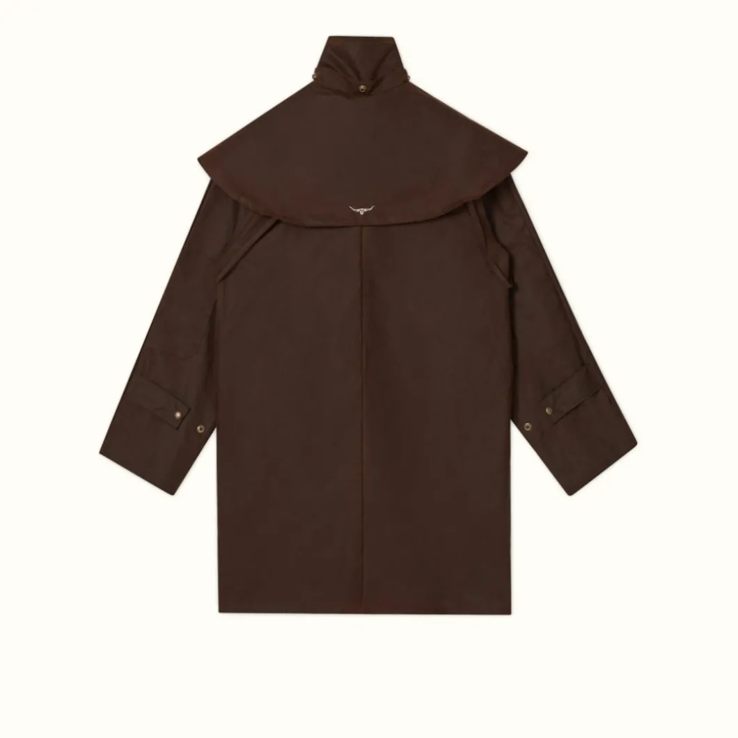 R.M. Williams Rouseabout Coat Brown Best Sale