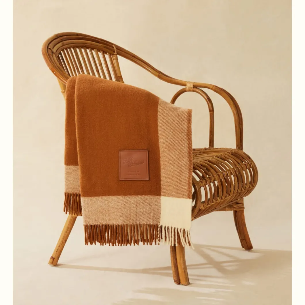 R.M. Williams Saddle Cloth Blanket Bone/Rubber Discount