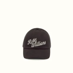 R.M. Williams Script Cap Black/Silver Best Sale