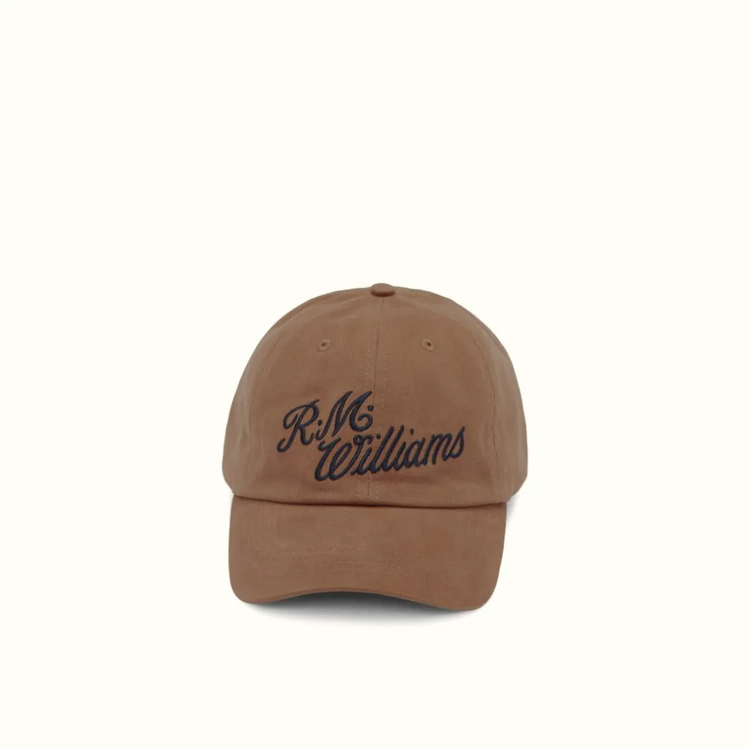 R.M. Williams Script Cap Brown Navy Sale