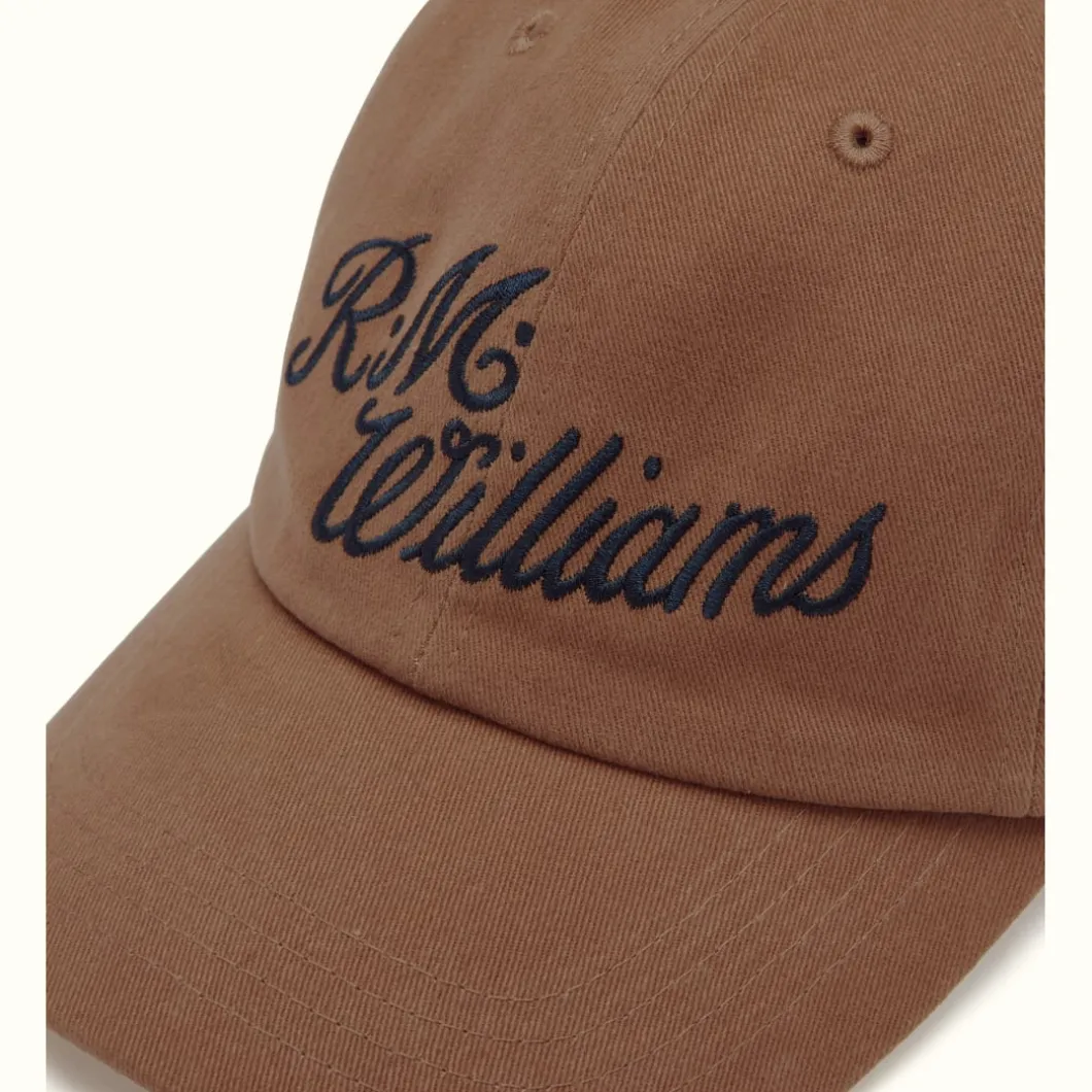 R.M. Williams Script Cap Brown Navy Sale
