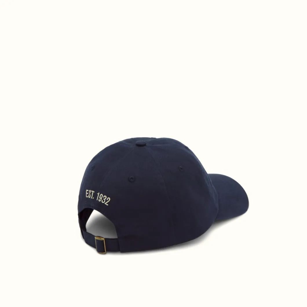 R.M. Williams Script cap Navy/Bone Fashion