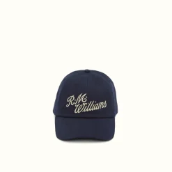 R.M. Williams Script cap Navy/Bone Fashion