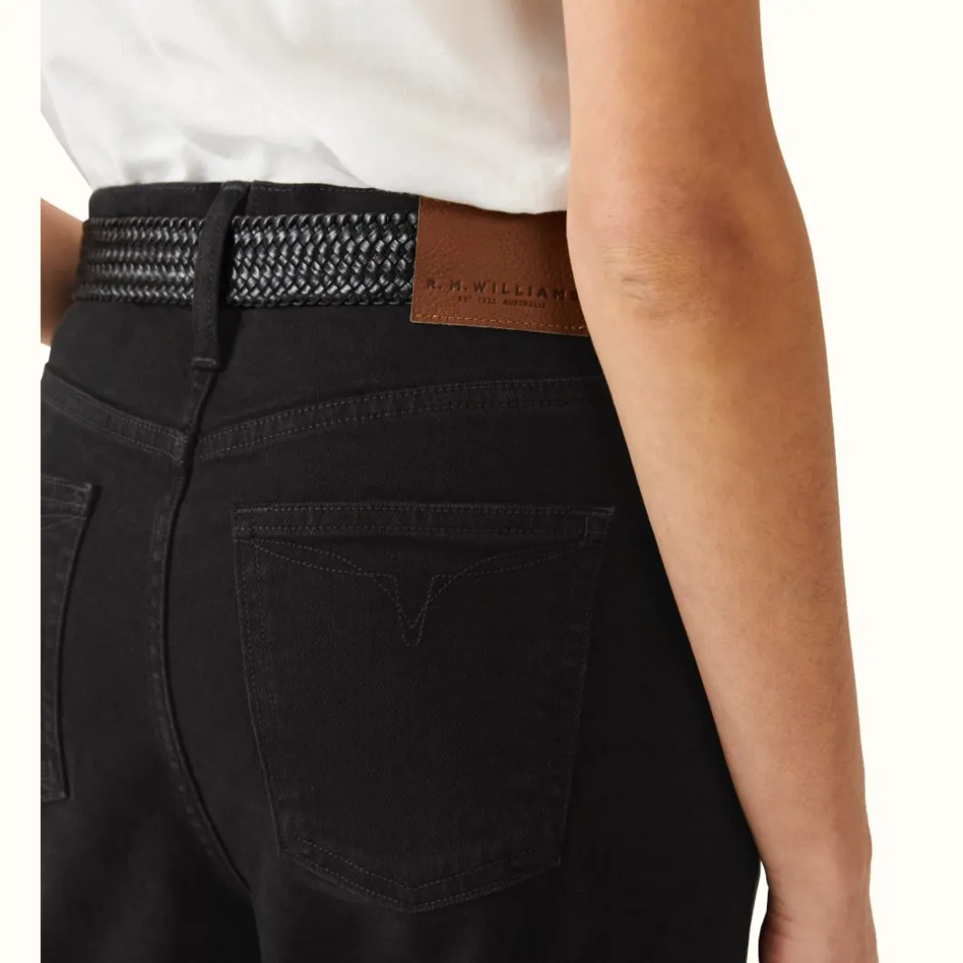 R.M. Williams Sefton Jean Black Shop