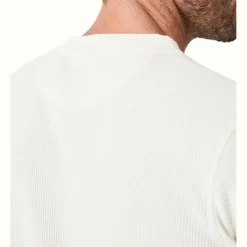 R.M. Williams Silverton Henley Ecru New