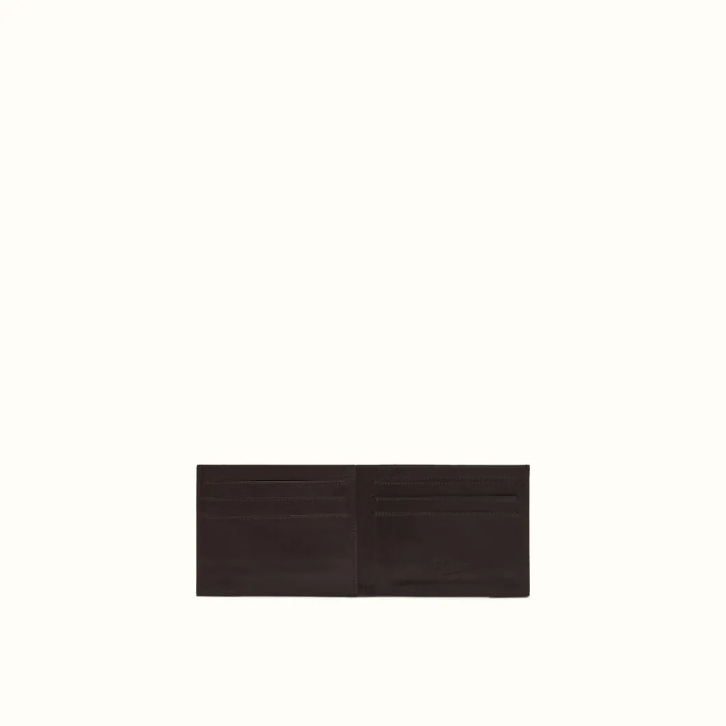 R.M. Williams Singleton Bi-Fold Wallet Dark Brown Sale