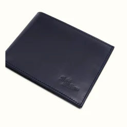 R.M. Williams Singleton Bi-Fold Wallet Navy Hot