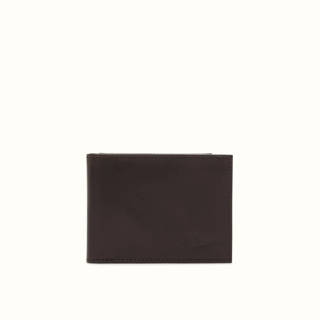R.M. Williams Singleton Folded Card Holder Dark Brown Discount