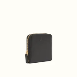 R.M. Williams Singleton Mini Zip Wallet Black Discount