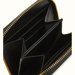 R.M. Williams Singleton Mini Zip Wallet Black Discount