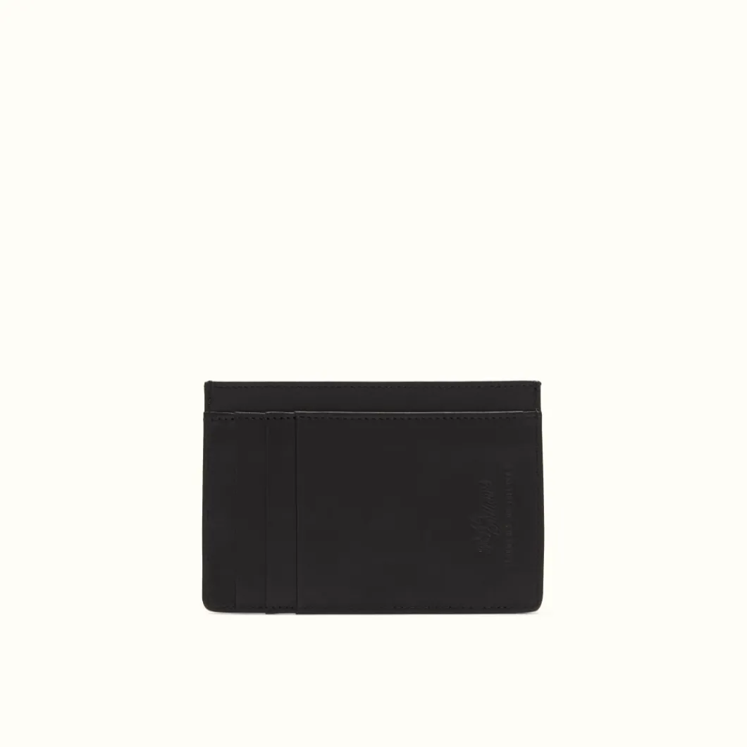 R.M. Williams Singleton Vertical Card Holder Black Clearance