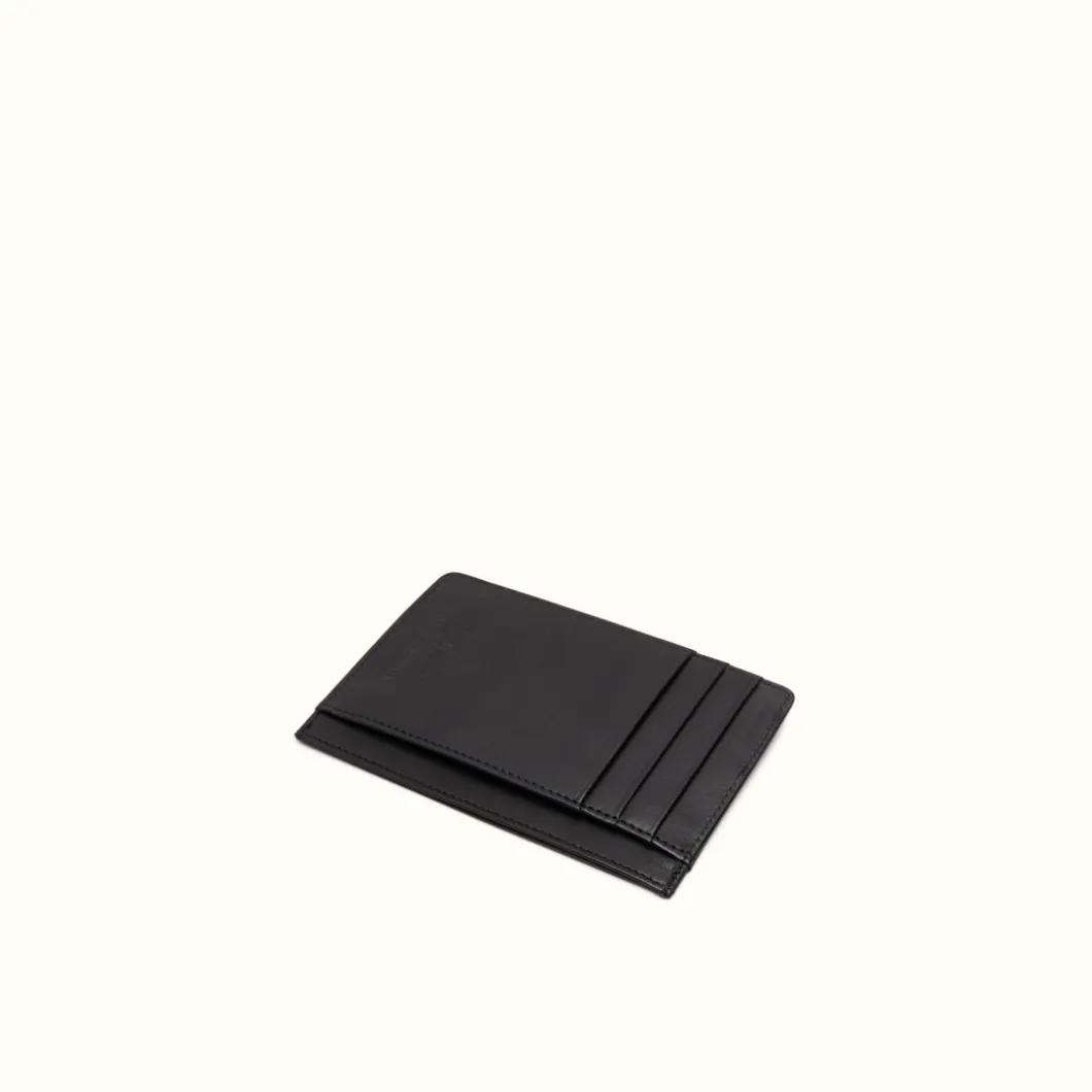 R.M. Williams Singleton Vertical Card Holder Black Clearance
