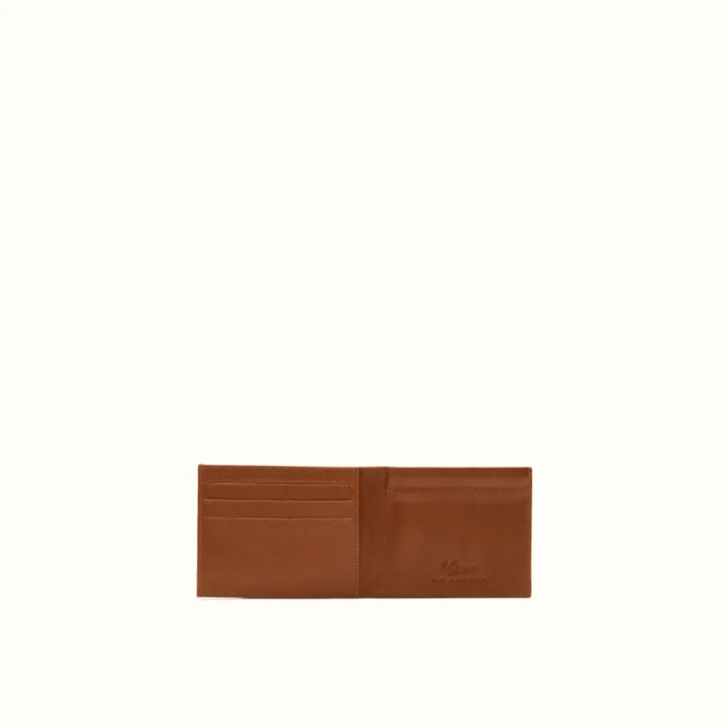 R.M. Williams Singleton Wallet With Coin Pouch Tan Clearance