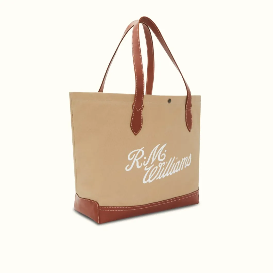 R.M. Williams Sorrento Tote Sand Brown Discount