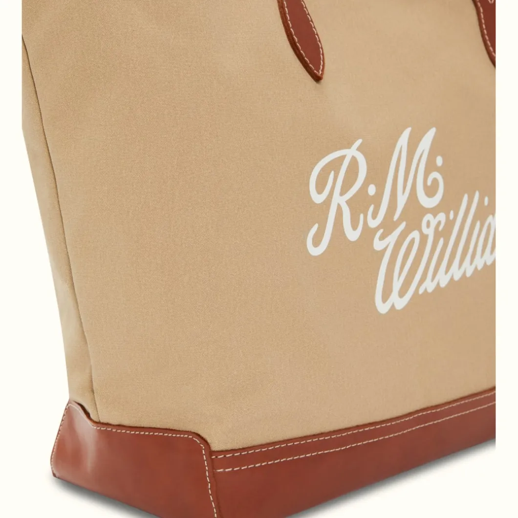 R.M. Williams Sorrento Tote Sand Brown Discount