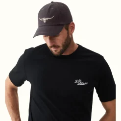 R.M. Williams Steers Head Logo Cap Navy Blue Sale