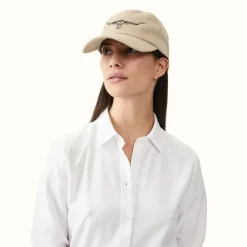R.M. Williams Steers Head Logo Cap Buckskin New