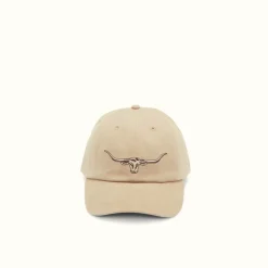 R.M. Williams Steers Head Logo Cap Buckskin New