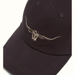 R.M. Williams Steers head logo cap Navy Blue Hot