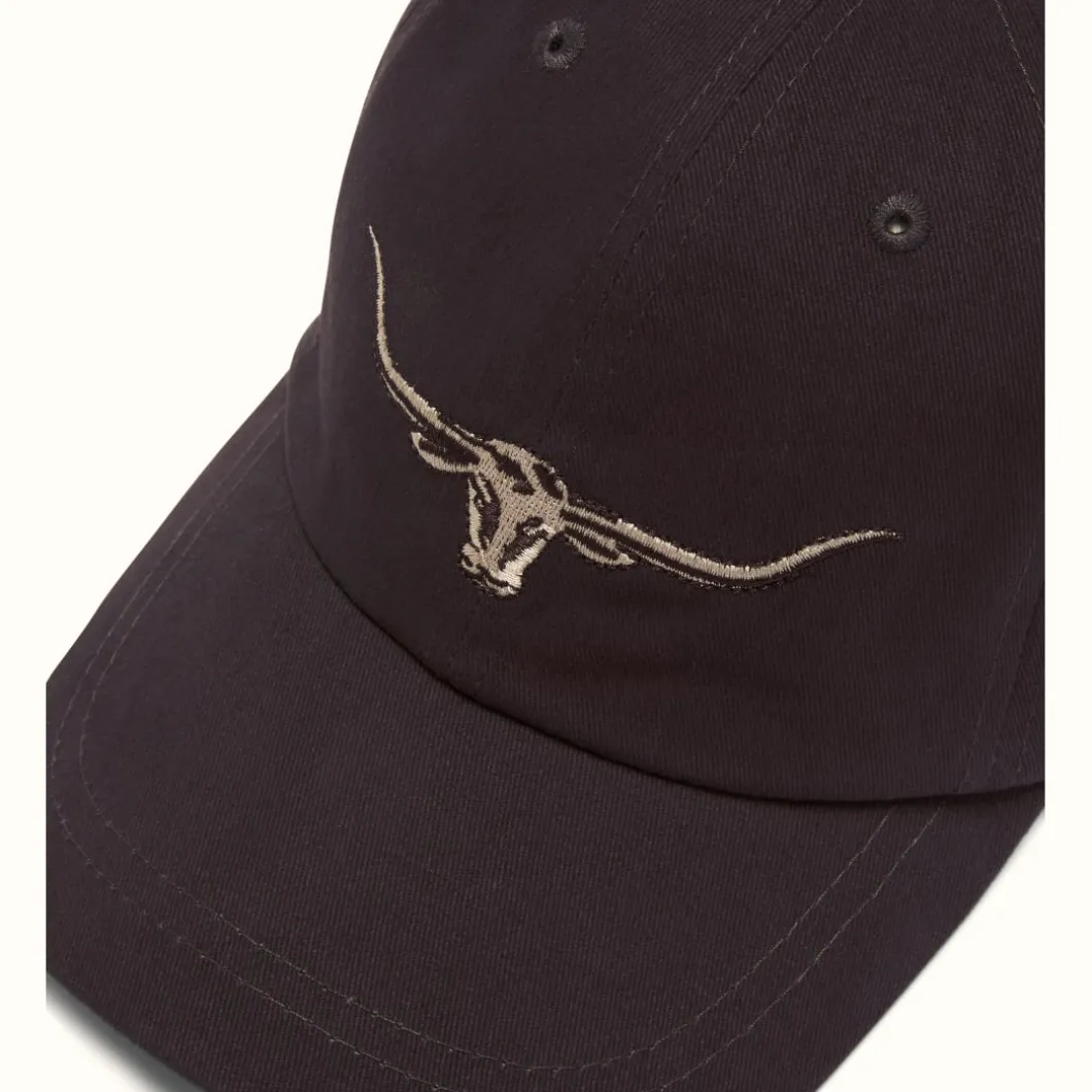 R.M. Williams Steers head logo cap Navy Blue Hot