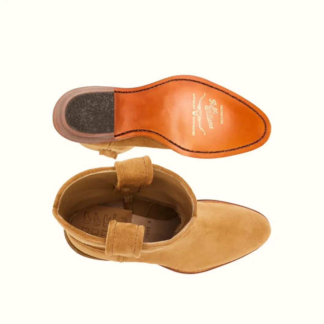 R.M. Williams Tabbita Suede Boot Caramel Discount