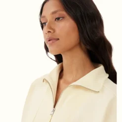 R.M. Williams Tambaroora 1/4 Zip Sweatshirt Ecru Online