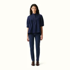 R.M. Williams Taranna Shirt Indigo Rinse Wash Clearance