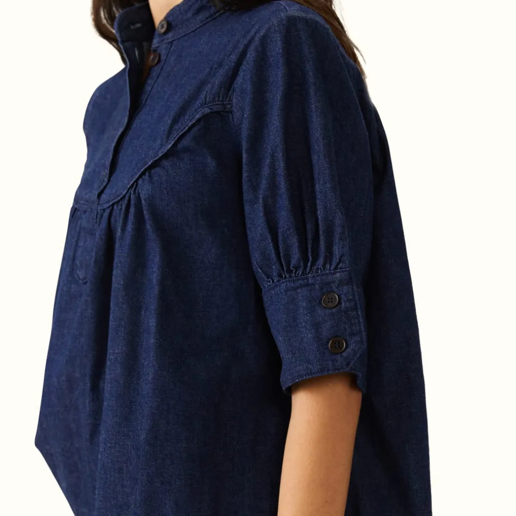 R.M. Williams Taranna Shirt Indigo Rinse Wash Clearance