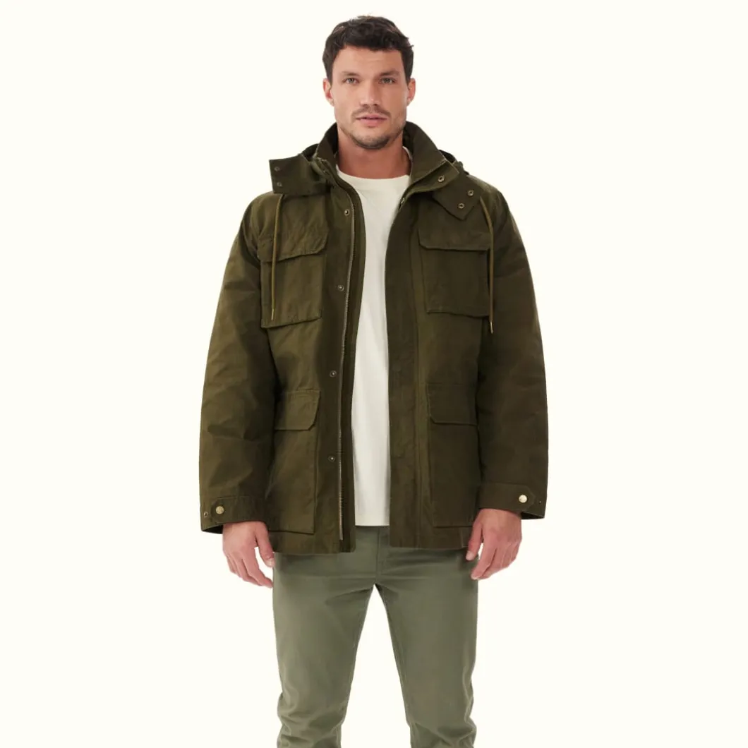 R.M. Williams Tarcutta Parka Khaki Cheap