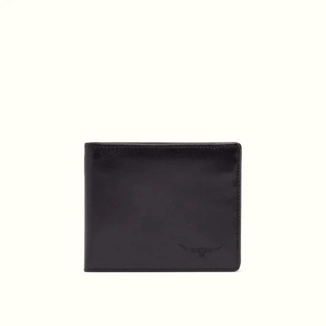 R.M. Williams Tri-Fold Wallet Black Outlet