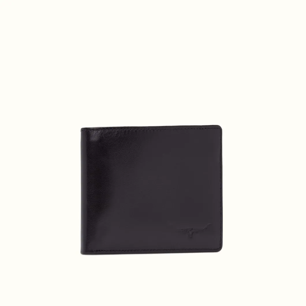 R.M. Williams Tri-Fold Wallet Black Outlet