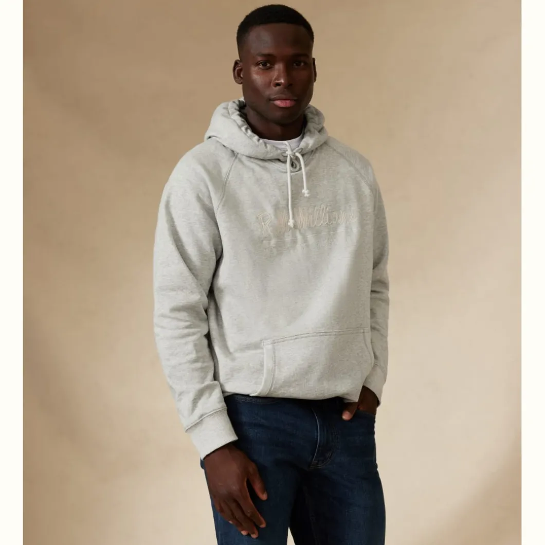 R.M. Williams Unisex Hoodie Grey Marle Shop